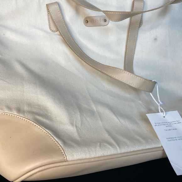 October Jaipur - Cream Tote 👜 Bag - Picture 4 of 12